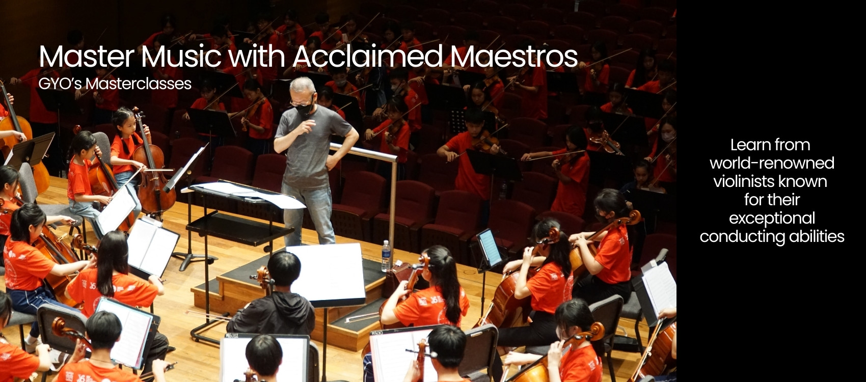 master music with acclaimed maestros